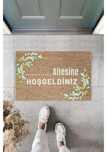 Dijital Baskı Kişiye Özel Iç Kapı Dekorasyon Paspas PS11282