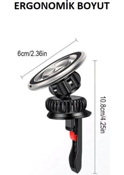 F83 Magsafe Metal Araç Tutucu Güçlü Mıknatıs Magsafe Kılıflara Birebir Uyum fiyatları