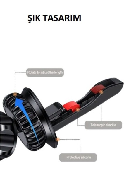 F83 Magsafe Metal Araç Tutucu Güçlü Mıknatıs Magsafe Kılıflara Birebir Uyum modelleri