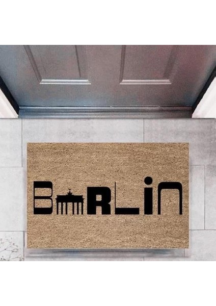 Kapı Önü Paspası Dekoratif Dijital Baskı ŞEHIRLERP-2736