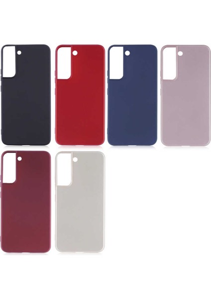 Samsung Galaxy S22 Plus Kılıf Premier Silikon Kapak-Saks Mavi
