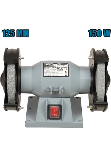 8301 Zımpara Motoru 125 mm 150W
