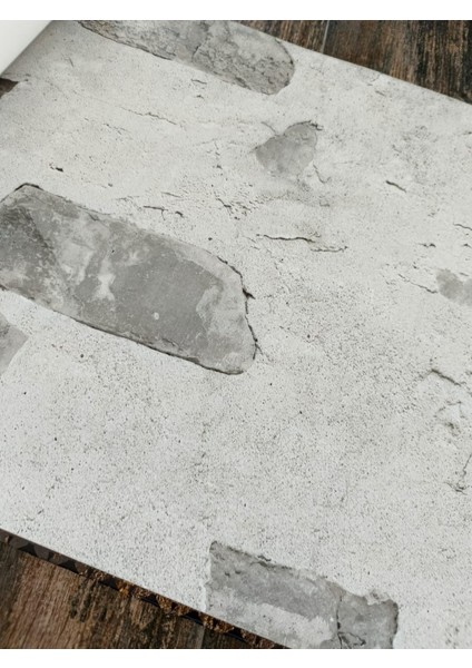 Stone 54-1 (53 cm x 10 Mt) Beton Sıva Taş Desenli 3D Duvar Kağıdı 5 M² fiyatları