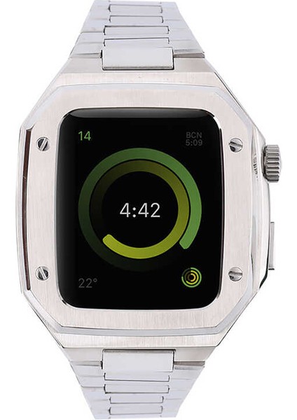 Watch 44MM Krd-64 Metal Kordon - Gümüş