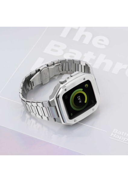 Watch 44MM Krd-64 Metal Kordon - Gümüş