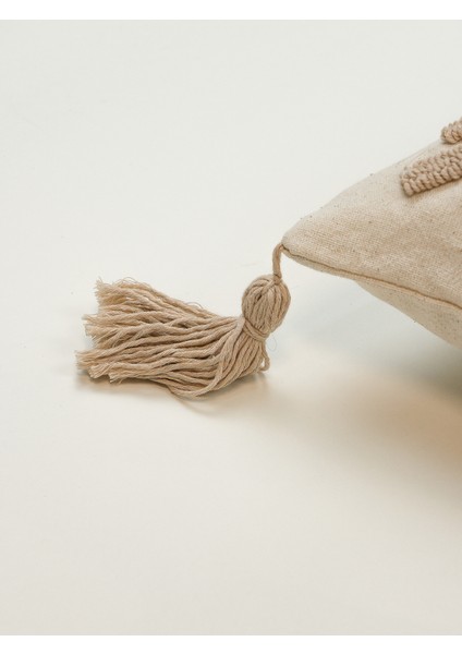 NOMAD - X Dokulu Punch Kırlent Kılıfı – Bej fırsatları