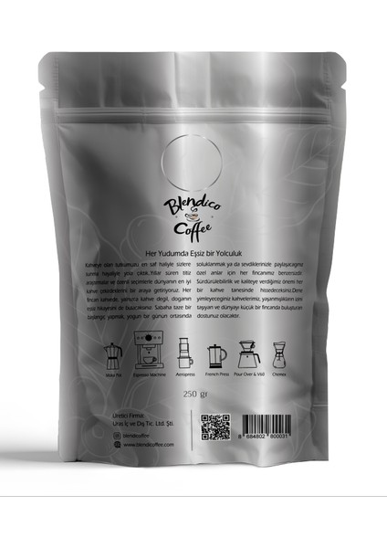Peru Yöresel Kahve 250 gr