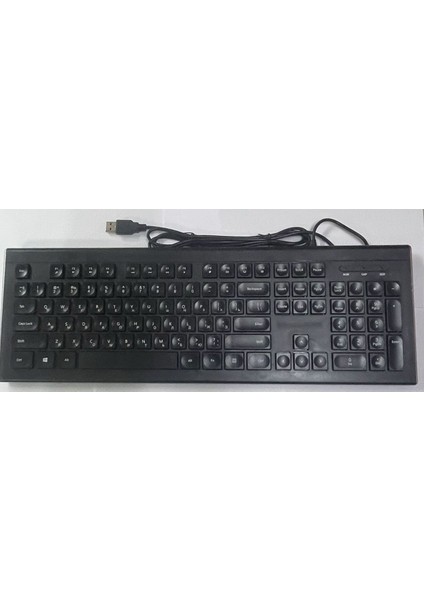 Rusça USB Pc Klavye-Rusıan Keyboard