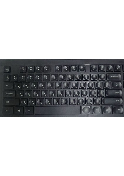 Rusça USB Pc Klavye-Rusıan Keyboard