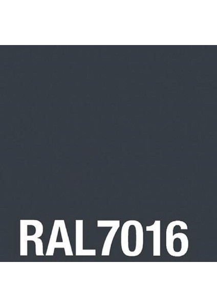 Lüks Parlak Sentetik Yağlı Boya 5 Lt Antrasit Gri Ral 7016