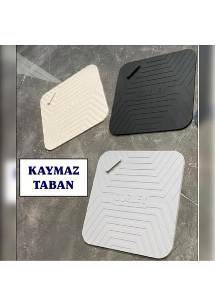 Kötü Koku Önleyici Silikon Mat Mutfak Lavabo Balkon Gider Tıpası Silikon Mat