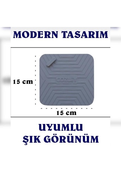 Kötü Koku Önleyici Silikon Mat Mutfak Lavabo Balkon Gider Tıpası Silikon Mat
