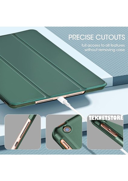 Apple Ipad 5. 6. Nesil 2017 2018 9.7" Inc Kılıf Smart Cover Katlanabilir Standlı Akıllı Kapak