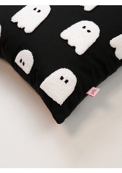 Pa cm an Hayalet Punch Kırlent Kılıfı - Siyah fiyatları