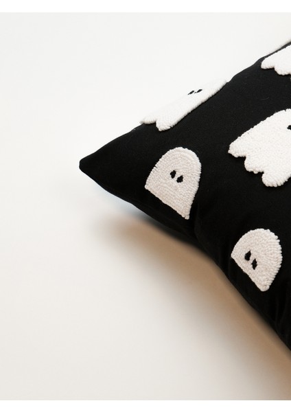 Pa cm an Hayalet Punch Kırlent Kılıfı - Siyah modelleri