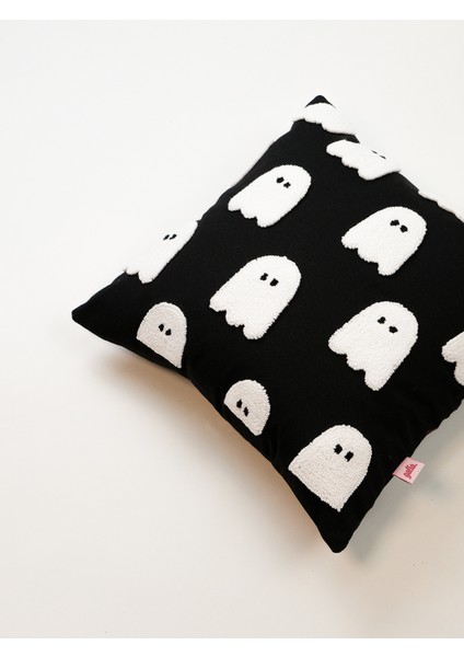 Pa cm an Hayalet Punch Kırlent Kılıfı - Siyah fırsatları