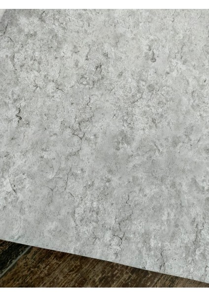 Concrete 75-4 (53 cm x 10 Mt) Açık Gri Beton Efektli Silinebilir Sade Duvar Kağıdı 5 M²
