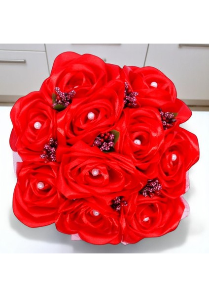 Düğün, Nişan, Söz, Nikah Için Kırmızı Çantalı Nedime Gülleri indirimleri
