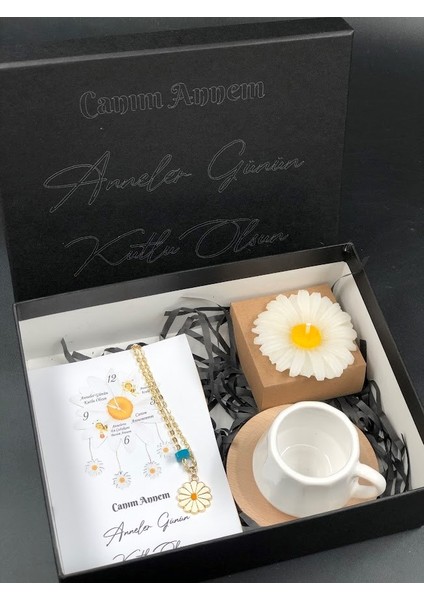 Anneler Günü Hediyesi Papatya Özel Seti fiyatları