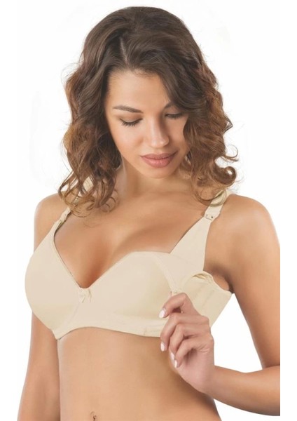 Miraxx Ten Emay 166 B Balenli Push-Up Emzirme Sütyen