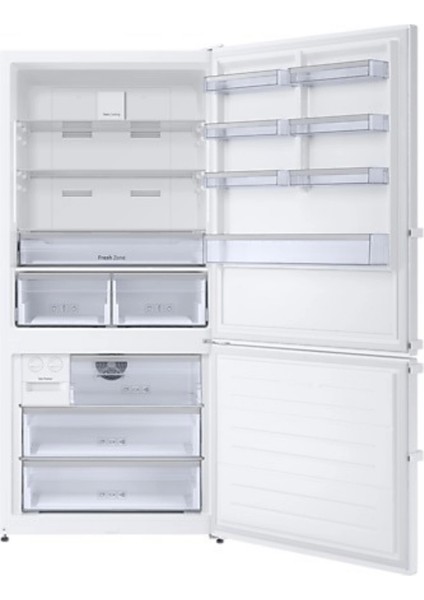RB58DS75EWW 580 Litre Beyaz Alttan Donduruculu Buzdolabı fırsatları