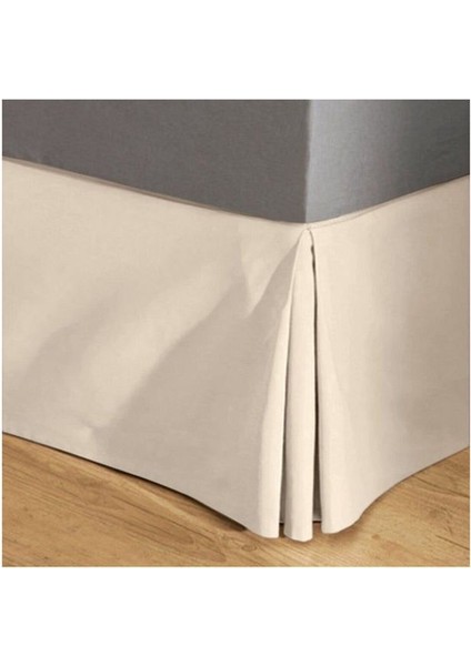 Bej Renk Baza Eteği Dack Keten