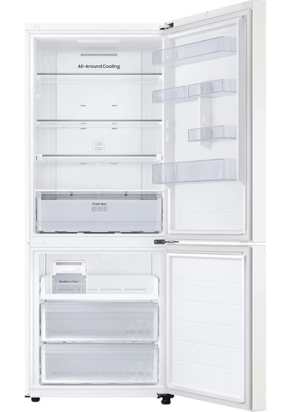 RB50DG601EWW 508 Litre Beyaz Alttan Donduruculu Buzdolabı fırsatları