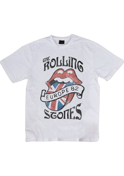 The Rolling Stones Baskılı T-Shirt