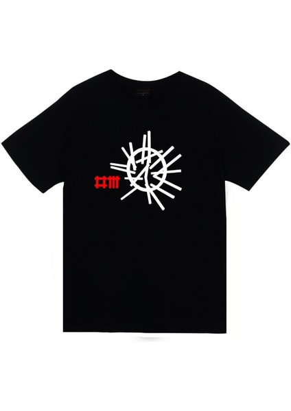 Depeche Mode Baskılı Unisex %100 Pamuk Siyah T-Shirt