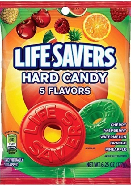 Life Savers Hard Candy Şekerleme 177 gr