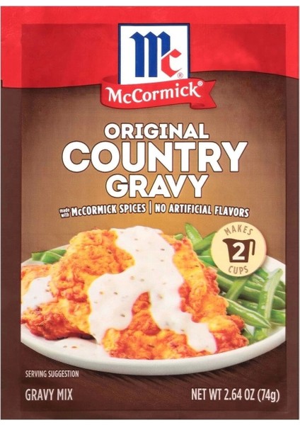 Orıgrınal Country gravy Mix Sos Karışımı 74 gr