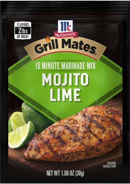 grıll Mates 15 Mınute Marınade Mıx Mojıto Lıme 30 gr