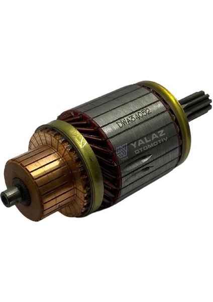 12V Marş Kollektörü Mıtsubıshı Tipi 9 Diş (Arka Mil Çapı 8 Mm) Ford Ranger-Mazda E2500 Ym