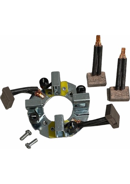12V Marş Kömür Yuvası Iskra Tipi 4.2 Kw (4 Kömürlü) Jcb