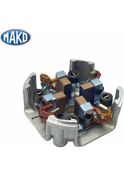 12V MARŞ KÖMÜR YUVASI (ARKA KAPAK) (ALÜMİNYUM) (4 KÖMÜRLÜ) (BSX86/87 KÖMÜRLÜ) FIAT-FORD-MF