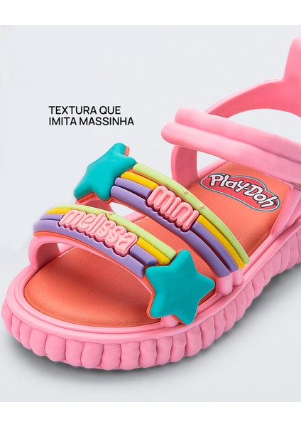 Create Kız Çocuk Renkli Sandalet