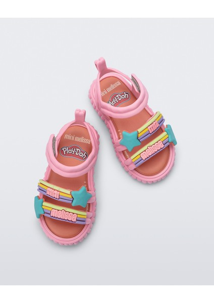 Create Kız Çocuk Renkli Sandalet