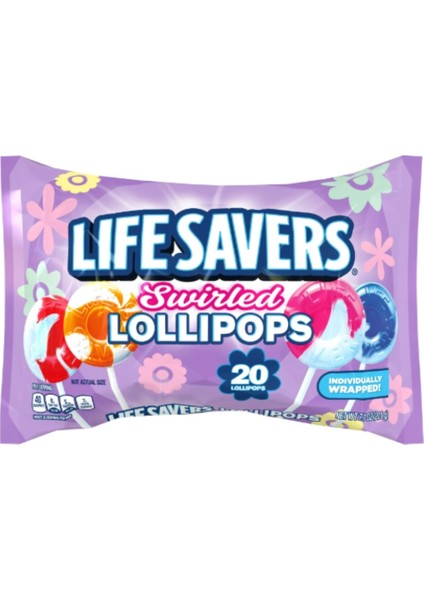 Swirled Easter Lollıpops Indıvıdually Wrapped 20 Adet Paskalyaya Özel Lolipop 201 gr