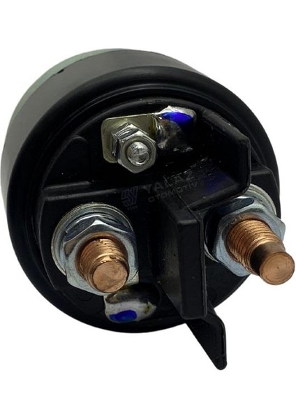 12V Marş Otomatiği Iskra Tipi (2 Delik) M4 Sol Kmm Lınde Forklıft-Magırus Khd
