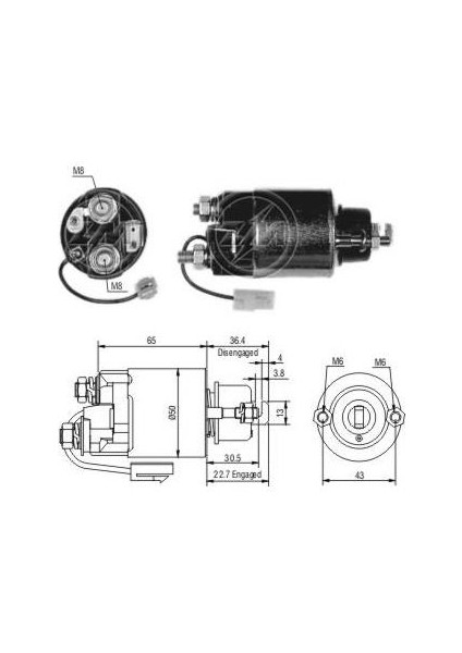 12V Marş Otomatiği Suzukı Carry