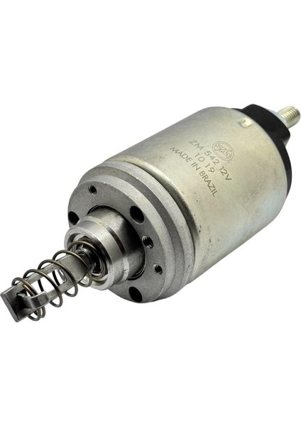 12V Marş Otomatiği Bosch Tipi Em (2-3 Delik) (Flanşlı-Kısa Piston) (Ince Gövde Tipi)