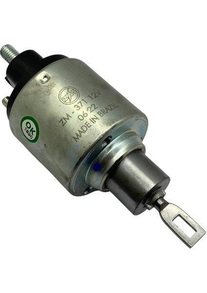 12V Marş Otomatiği Bosch Tipi Ince Gövde M6 Sağ (24 Mm) (Uzun Piston)