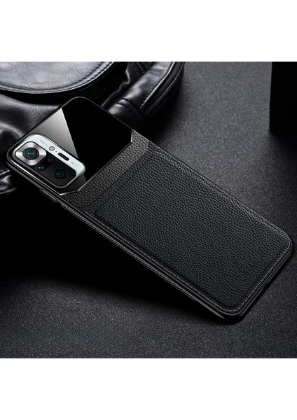 Xiaomi - Redmi Note 10 Pro Zebana Lens Deri Kılıf