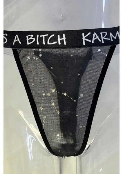 Miraxx Yazılı String Tanga