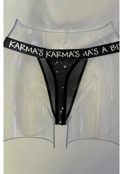 Miraxx Yazılı String Tanga