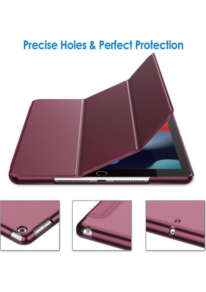 Apple iPad Air 3 10.5 Kılıf Pu Deri Smart Standlı Case A2152 A2123 A2153 A2154