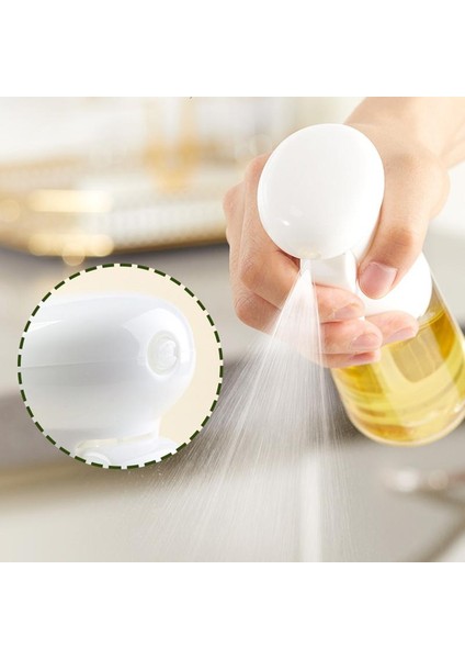 210 ml Tetikli Sprey Cam Yağ Limon Sos Spreyi Yağ Şişesi Airfryer- Tava Yağdanlık