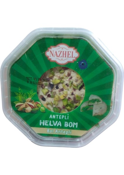 Bomba Helva 3 Farklı Lezzet Bir Arada(Sade-Kakaolu-A.fıstıklı)