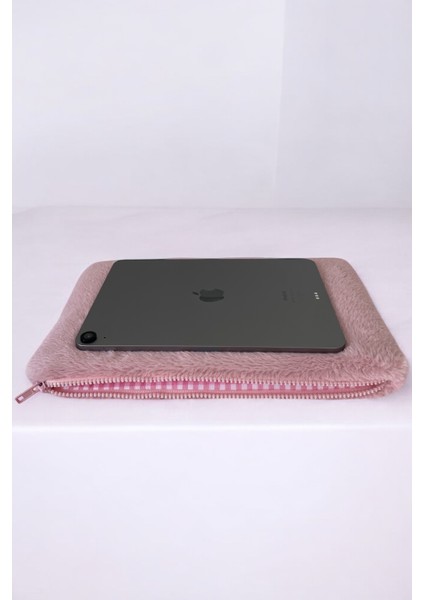 Pembe Peluş Tablet Çantası, Pembe Peluş Tablet Kılıfı, Peluş Tablet Çantası indirimleri