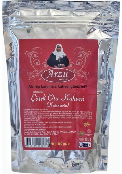 Çörek Otu Çörekotu Kahvesi 400 gr